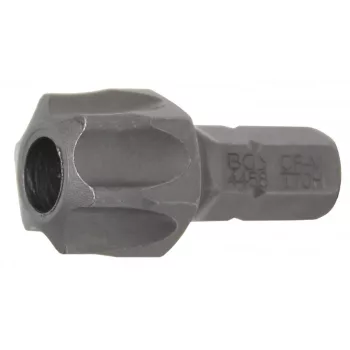   BGS technic Bit | Antrenare 6 colțuri exterior 8 mm (5/16") | Profil T (pentru Torx) cu gaură T70 (BGS 4458)