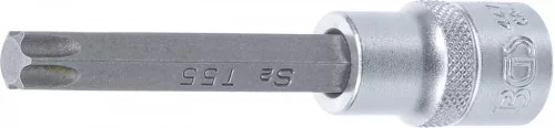 BGS technic Bit Torx | Lungime 100 mm | 12,5 mm (1/2") | Profil T (pentru Torx) T55 (BGS 4475)