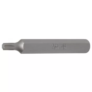   BGS technic Bit Torx | Lungime 75 mm | Antrenare 6 colțuri exterior 10 mm (3/8") | Profil T (pentru Torx) T30 (BGS 4571)