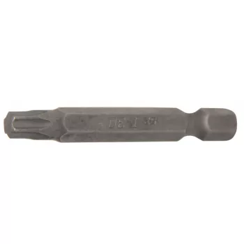   BGS technic Bit Torx | Lungime 50 mm | Antrenare 6 colțuri exterior 6,3 mm (1/4") | Profil T (pentru Torx) T30 (BGS 4593)