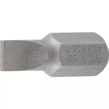   BGS technic Bit | Antrenare 6 colțuri exterior 10 mm (3/8") | lamă dreaptă 8 mm (BGS 4599)