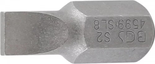 BGS technic Bit | Antrenare 6 colțuri exterior 10 mm (3/8") | lamă dreaptă 8 mm (BGS 4599)