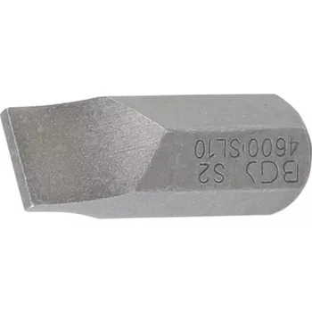   BGS technic Bit | Antrenare 6 colțuri exterior 10 mm (3/8") | lamă dreaptă 10 mm (BGS 4600)