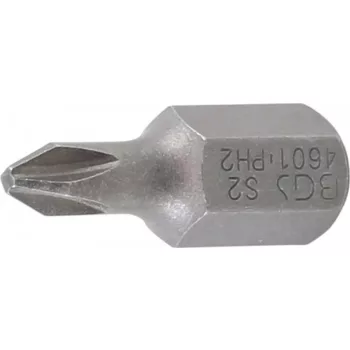   BGS technic Bit | Antrenare 6 colțuri exterior 10 mm (3/8") | cap cruce PH2 (BGS 4601)