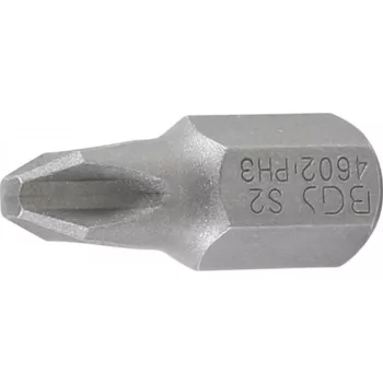   BGS technic Bit | Antrenare 6 colțuri exterior 10 mm (3/8") | cap cruce PH3 (BGS 4602)