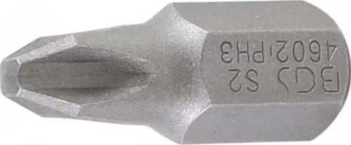 BGS technic Bit | Antrenare 6 colțuri exterior 10 mm (3/8") | cap cruce PH3 (BGS 4602)