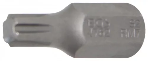BGS technic Bit | Antrenare 6 colțuri exterior 10 mm (3/8") | Profil pană (pentru RIBE) M7 (BGS 4762)