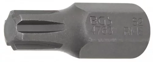 BGS technic Bit | Antrenare 6 colțuri exterior 10 mm (3/8") | Profil pană (pentru RIBE) M8 (BGS 4763)