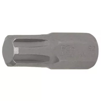   BGS technic Bit | Antrenare 6 colțuri exterior 10 mm (3/8") | Profil pană (pentru RIBE) M10 (BGS 4765)