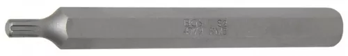 BGS technic Bit | Lungime 100 mm | Antrenare 6 colțuri exterior 10 mm (3/8") | Profil pană (pentru RIBE) M5 (BGS 4770)