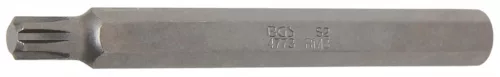 BGS technic Bit | Lungime 100 mm | Antrenare 6 colțuri exterior 10 mm (3/8") | Profil pană (pentru RIBE) M8 (BGS 4773)