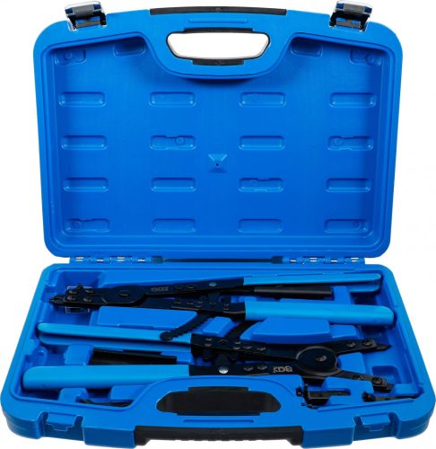 BGS technic Set cleşti inele de siguranţă | pentru vehicule utilitare | vârfuri interschimbabile | 400 mm (BGS 478)