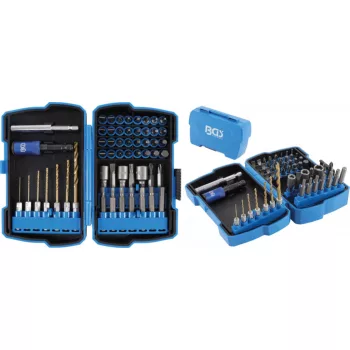   BGS technic Set burghie şi biţi | 6,3 mm (1/4") | 55 piese (BGS 4811)