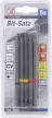 BGS DIY Set biţi | Antrenare hexagon exterior 6,3 mm (1/4") | Cap cruce PH, Cap cruce PZ, lamă dreaptă | Lungime 110 mm | 5 piese (BGS 4832)