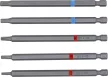 BGS DIY Set biţi | Antrenare hexagon exterior 6,3 mm (1/4") | Hexagon interior, Profil T (pentru Torx) | Lungime 110 mm | 5 piese (BGS 4836)