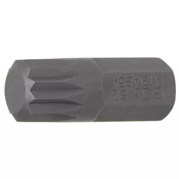   BGS technic Bit | Antrenare 6 colțuri exterior 10 mm (3/8") | 6 colțuri interior (pentru XZN) M12 (BGS 4854)