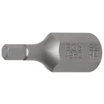   BGS technic Bit | Antrenare 6 colțuri exterior 10 mm (3/8") | 6 colțuri interior 4 mm (BGS 4950)