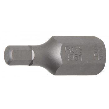   BGS technic Bit | Antrenare 6 colțuri exterior 10 mm (3/8") | 6 colțuri interior 5 mm (BGS 4951)