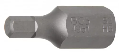 BGS technic Bit | Antrenare 6 colțuri exterior 10 mm (3/8") | 6 colțuri interior 5 mm (BGS 4951)