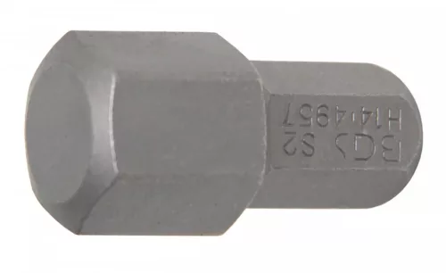 BGS technic Bit | Antrenare 6 colțuri exterior 10 mm (3/8") | 6 colțuri interior 14 mm (BGS 4957)