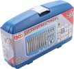 BGS technic Set biţi | Antrenare 6 colțuri exterior 10 mm (3/8") | Profil pană (pentru Ribe) | 22 piese (BGS 5013)