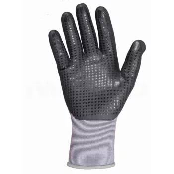   IWELD Gekko lycra / nailon, 3/4 nitrilic muiată în buline protectors.10 (5015GLYNIDT3410)