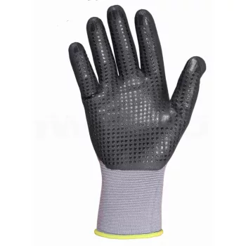   IWELD Gekko lycra / nailon, 3/4 nitrilic muiată în buline protectors.8 (5015GLYNIDT348)