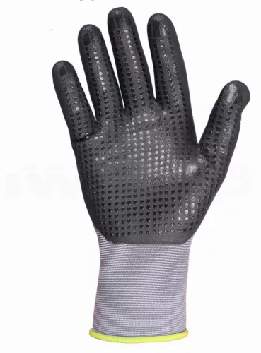 IWELD Gekko lycra / nailon, 3/4 nitrilic muiată în buline protectors.8 (5015GLYNIDT348)