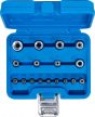 BGS technic Set biţi şi chei tubulare | Profil E / Profil T (pentru Torx) | 17 piese (BGS 5023)