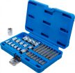 BGS technic Set biţi şi chei tubulare | Profil E / Profil T (pentru Torx) | 30 piese (BGS 5025)