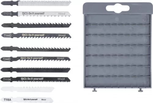 BGS DIY Set 10 lame pentru ferastrau electric (BGS 50355)