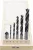 BGS technic Set burghie-freză coroane lemn | 4 - 12 mm | 6 piese (BGS 50401)