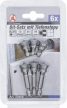 BGS DIY Set biţi cu opritor pe adâncime | pentru plăci din gips-carton | antrenare hexagon exterior 6,3 mm (1/4") | crestătură în cruce PH2 | 6 piese (BGS 50406)