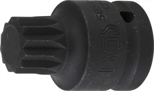 BGS technic Cap bit de impact | 20 mm (3/4") | Dantură interioară multiplă (pentru XZN) M24 (BGS 5054-M24)