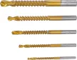 BGS DIY Set burghie freză | titan nitrurat | 3 - 8 mm | 5 piese (BGS 50795)