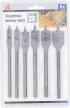 BGS DIY Set burghie-freză plate | 10 - 25 mm | 6 piese (BGS 50796)