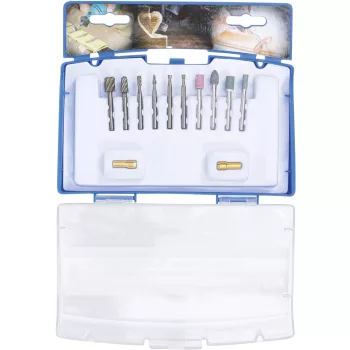 BGS DIY Set accesorii scule fine mini | 12 piese (BGS 50804)