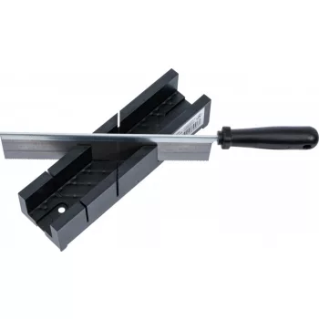   BGS DIY Ferastrau de mana si caseta pentru taiat unghiuri (BGS 50850)