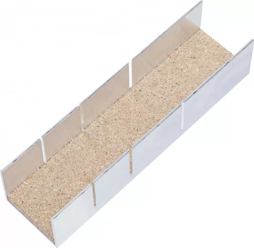 BGS technic Suport tăiere la unghi din aluminiu | 245 x 65 x 55 mm (BGS 50860)