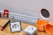 BGS DIY Riglă de tăiere şi trasare | cu mâner şi nivelă cu bulă | 750 mm (BGS 50866)