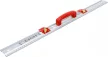 BGS DIY Riglă de tăiere şi trasare | cu mâner şi nivelă cu bulă | 750 mm (BGS 50866)