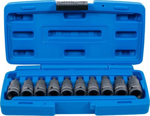 BGS technic Set cu biti de impact Torx T20-T70, antrenare 1/2", 10 piese (BGS 5097)