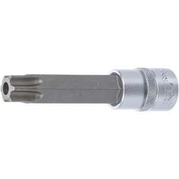   BGS technic Bit Torx | Lungime 110 mm | 12,5 mm (1/2") | Profil T (pentru Torx) cu gaură T80 (BGS 5103-TB80)