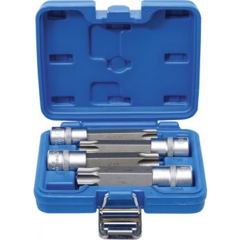   BGS technic Set biţi | 12,5 mm (1/2") | Profil T (pentru Torx) cu gaură | 4 piese (BGS 5103)