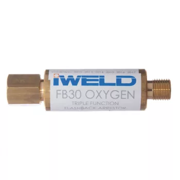   IWELD FB30 reductor backfire cartuș pentru G1 / 4 „oxigen (51030FB3RO)
