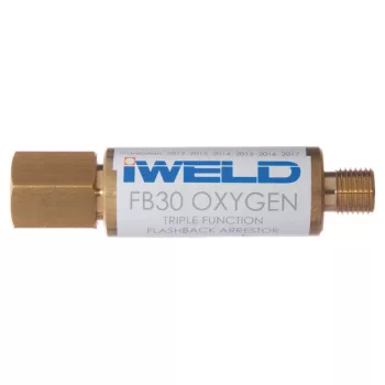   IWELD FB30 flacără cartuș retardant pentru Reductor G3 / 8 „oxigen (51034FB3RO)