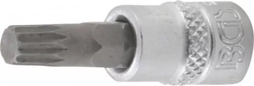 BGS technic Bit | 6,3 mm (1/4") | Dantură interioară multiplă (pentru XZN) M6 (BGS 5105-M6)