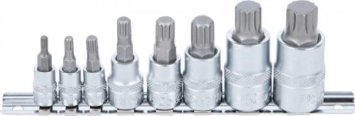 BGS technic Set biţi | Dantură interioară multiplă (pentru XZN) | M4 - M16 | 8 piese (BGS 5105)