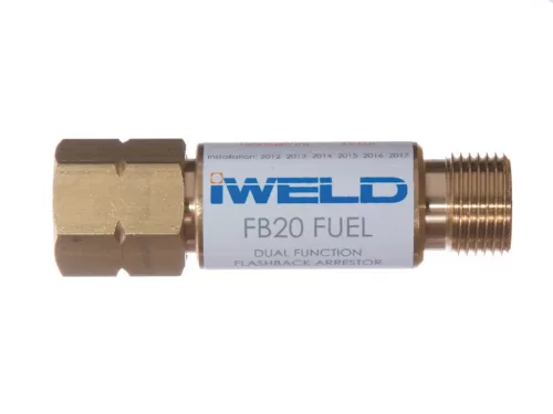 IWELD FB20 flacără cartuș retardant pentru Reductor G3 / „LH“ gaze de ardere 8 " (51118FB2RF)