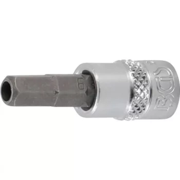   BGS technic Bit| Antrenare pătrat interior 6,3 mm (1/4") | Inbus cu alezaj 6 mm (BGS 5156-6)